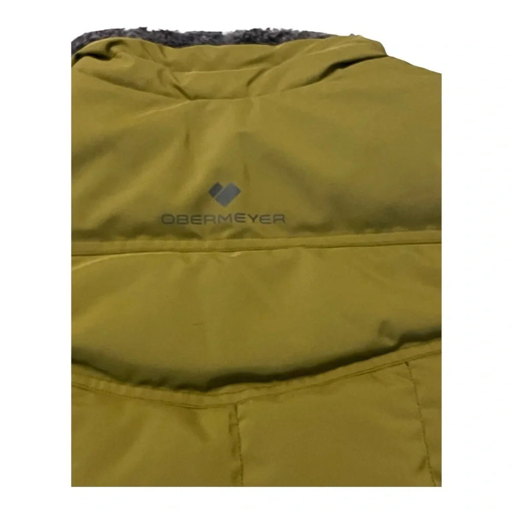 Obermeyer Knox Down‎ Vest Men’s Medium Green Quilted Down Outdoor Puffer